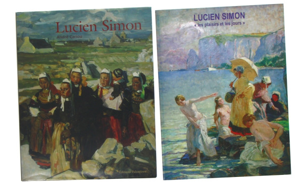 PEINTURE LUCIEN SIMON : André Cariou “Lu