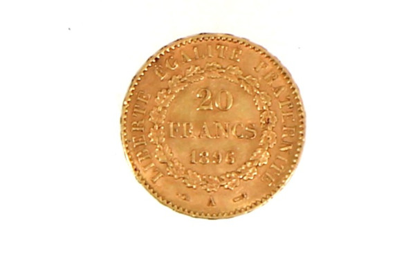 Pièce de 20 F or "1896"