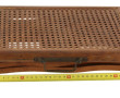 Petit tabouret pliant ancien en bois cla