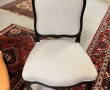 Paire de chaises Napoléon III en bois no