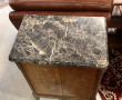 Meuble de style Louis XV en placage et m