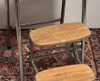 Marche pied vintage en formica