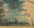 Paul Henry LAFON (XIXè-Xxè) "Scène de po