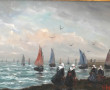 Ecole Xxème "Bretonnes sur les quais", h