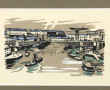 Pierre PERON - "Vue de Brest", tirage en