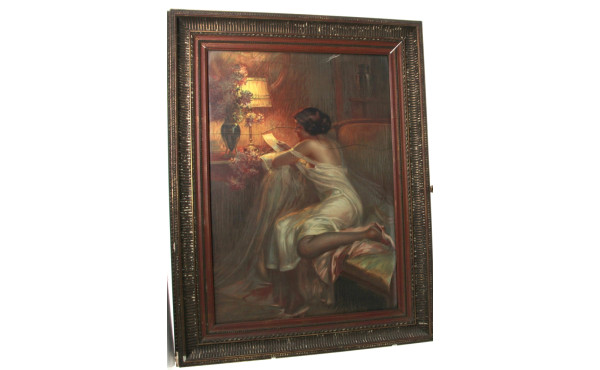 Delphin ENJOLRAS (1857-1945) "Le soir, f