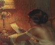 Delphin ENJOLRAS (1857-1945) "Le soir, f