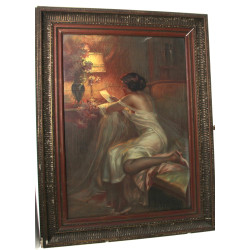 Delphin ENJOLRAS (1857-1945) "Le soir, f