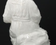 CAPODIMONTE - Veilleuse en céramique bla