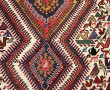 Tapis kilim du Caucase à décor d'animaux