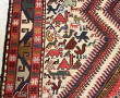 Tapis kilim du Caucase à décor d'animaux