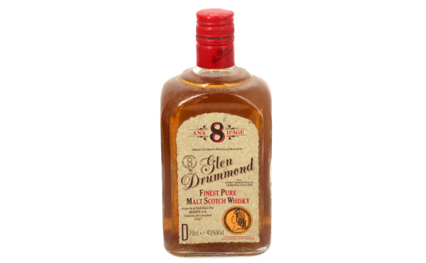 WHISKY Glen Drummond 8 ans d'âge finest 