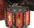 Lot de 3 boîtes asiatiques anciennes : b