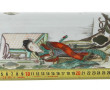 CHINE XIXème - Pot à pinceaux en porcela
