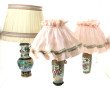 CHINE - Paire de petits vases en porcela
