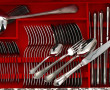 GUY DEGRENNE - Ménagère en inox décor ro