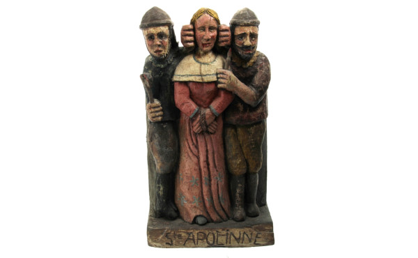 "Sainte Apoline et ses bourreaux" patron