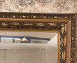 Grand miroir biseauté de forme rectangul