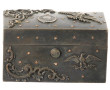 NAPOLEON - Coffret XIXème en métal argen