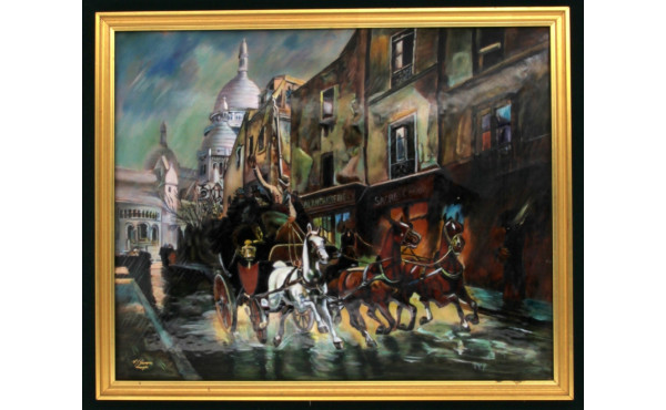 F.J. CARMONA à LIMOGES (Xxème) "La dilig