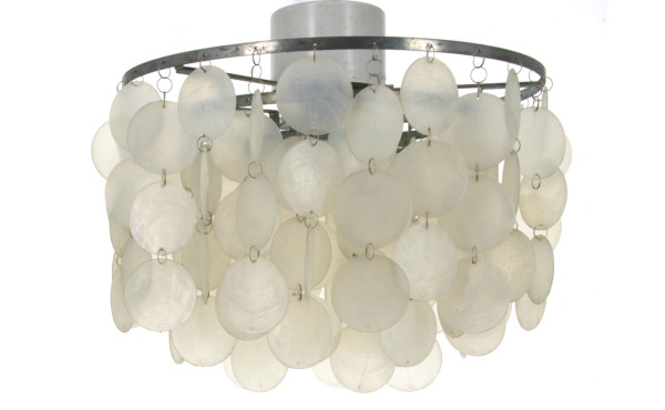 Suspension années 70 en métal et pastill