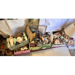 VIDE RESERVE - Lot comprenant bibelots, 