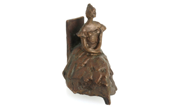 Ecole Xxème "Jeune femme assise", sujet 