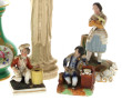 Lot comprenant : une statuette d'une Vie