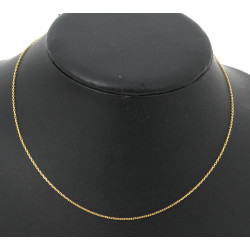 Chaîne en or jaune 18 carats, poids 2,10