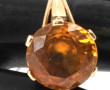 Bague en or jaune 18 carats, sertie d'un