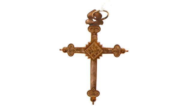 Pendentif croix dite croix de Jeannette 