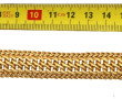 Bracelet en or jaune 18 carats, poinçon 