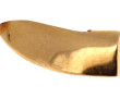 Bracelet jonc avec extrémité en or jaune