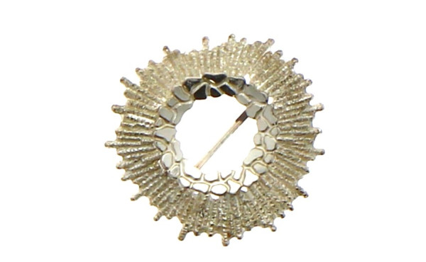Broche vintage en argent 835ème, poids 4