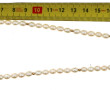 Collier en perles d'eau douce forme oliv