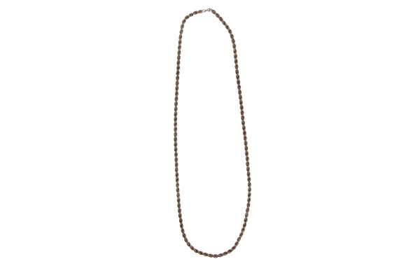 Sautoir en argent à maille torsadée, non