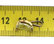 Pendentif en or 18 cts, poinçon tête d'a