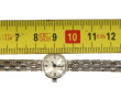 Montre bracelet de dame en or gris 18 ct