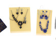 Thème BLEU - Lot comprenant 2 parures fa