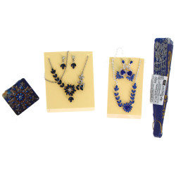 Thème BLEU - Lot comprenant 2 parures fa