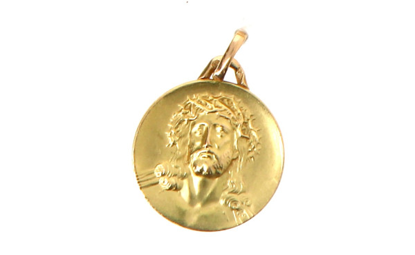 Médaille Christ à la couronne d'épines e