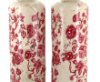 Paire de vases en céramique émaillée, dé