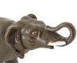 DENBAC - Eléphant, sujet en grès émaillé