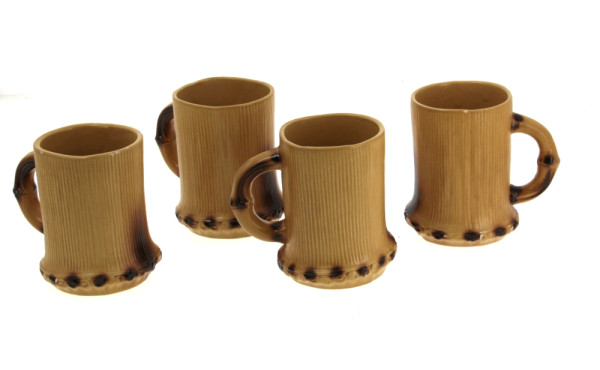 Pol CHAMBOST (1906-1983) - 4 tasses à an
