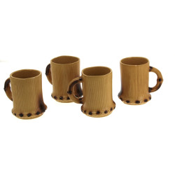 Pol CHAMBOST (1906-1983) - 4 tasses à an