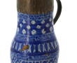 MAROC - Pichet ancien en céramique bleue