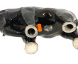 ELEPHANT - Sujet en céramique noire. H 2