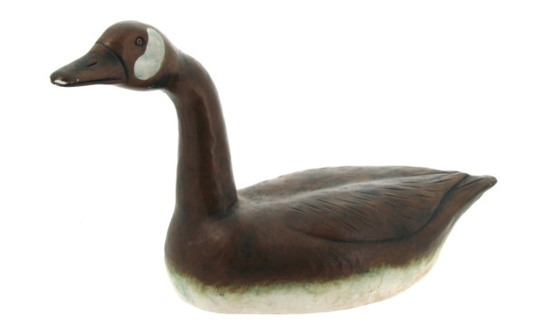 CHAUMETTE - Canard décoratif en céramiqu