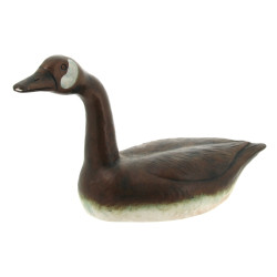 CHAUMETTE - Canard décoratif en céramiqu