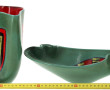 ELCHINGER France - Vase trilobé en céram